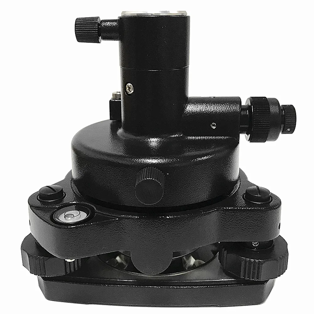 

Superior Quality Black Three-jaw Tribrach & Adapter With Optical Plummet For Total Station Prism GPS Surverying