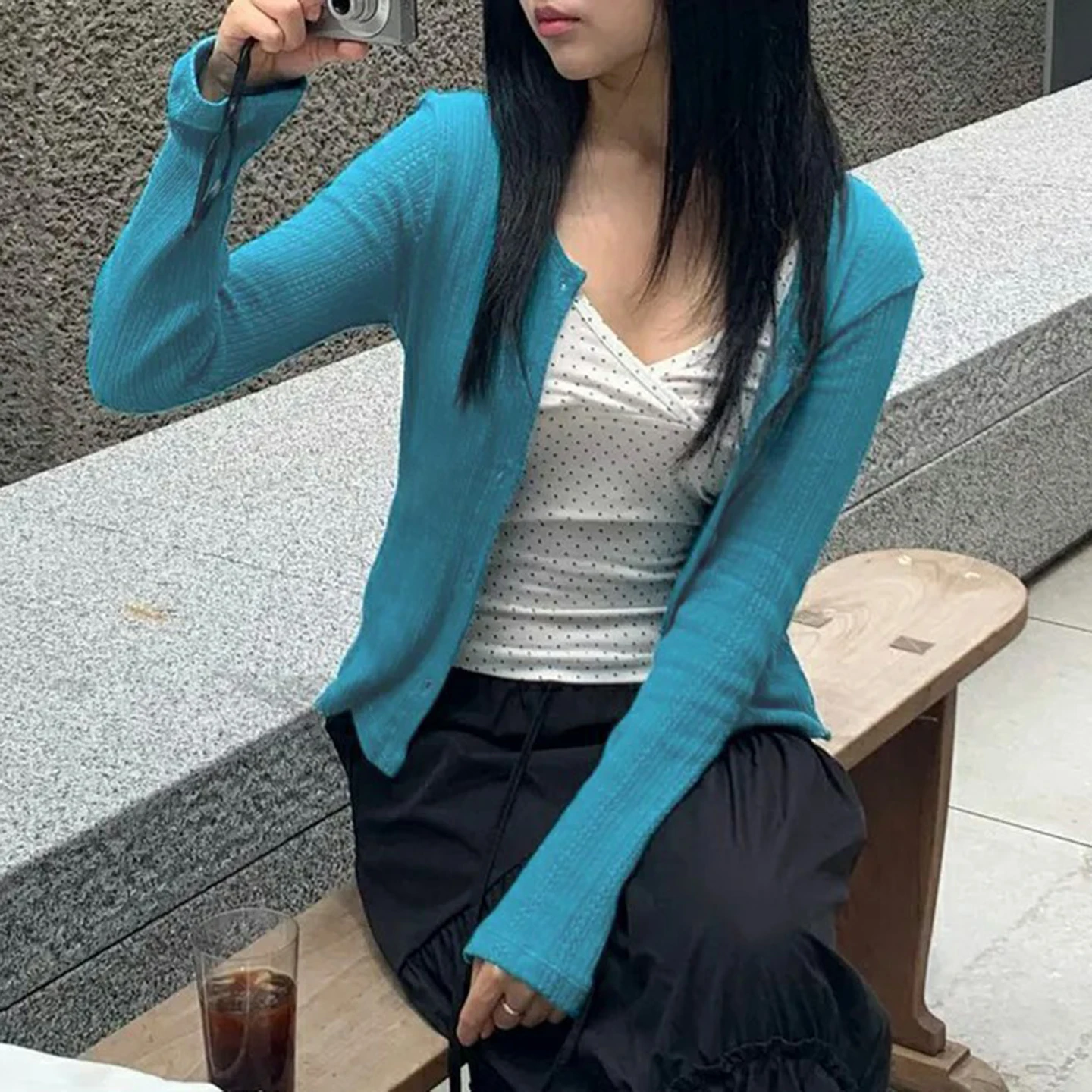 SUCHCUTE Her Şeyle Uyumlu Uzun - Crop Cardigan Vintage incelemesi ve fiyatı