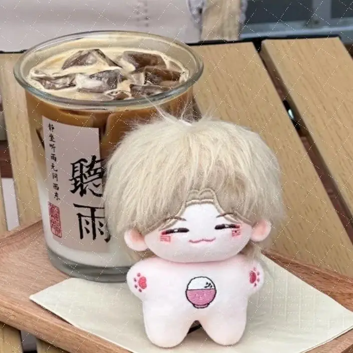 Peluche de 10cm de Anime Lee Jihoon (Woozi), muñeco de peluche de pez marino de dibujos animados, juguete de vestir para niños y adultos, regalo de algodón coleccionable