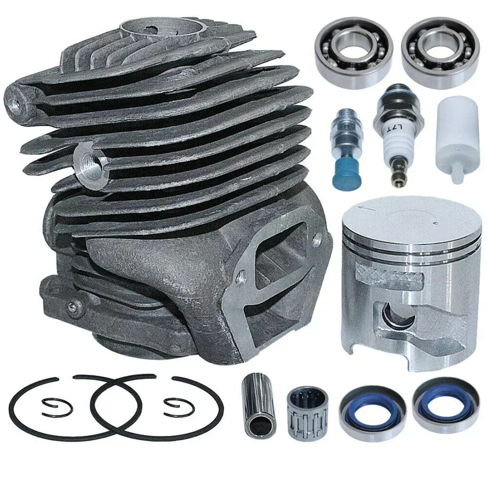 

51mm Cylinder Piston Kit for Partner For K750 K760 Concrete Saw Includes Pressure Reducing Valve and Fuel Filter