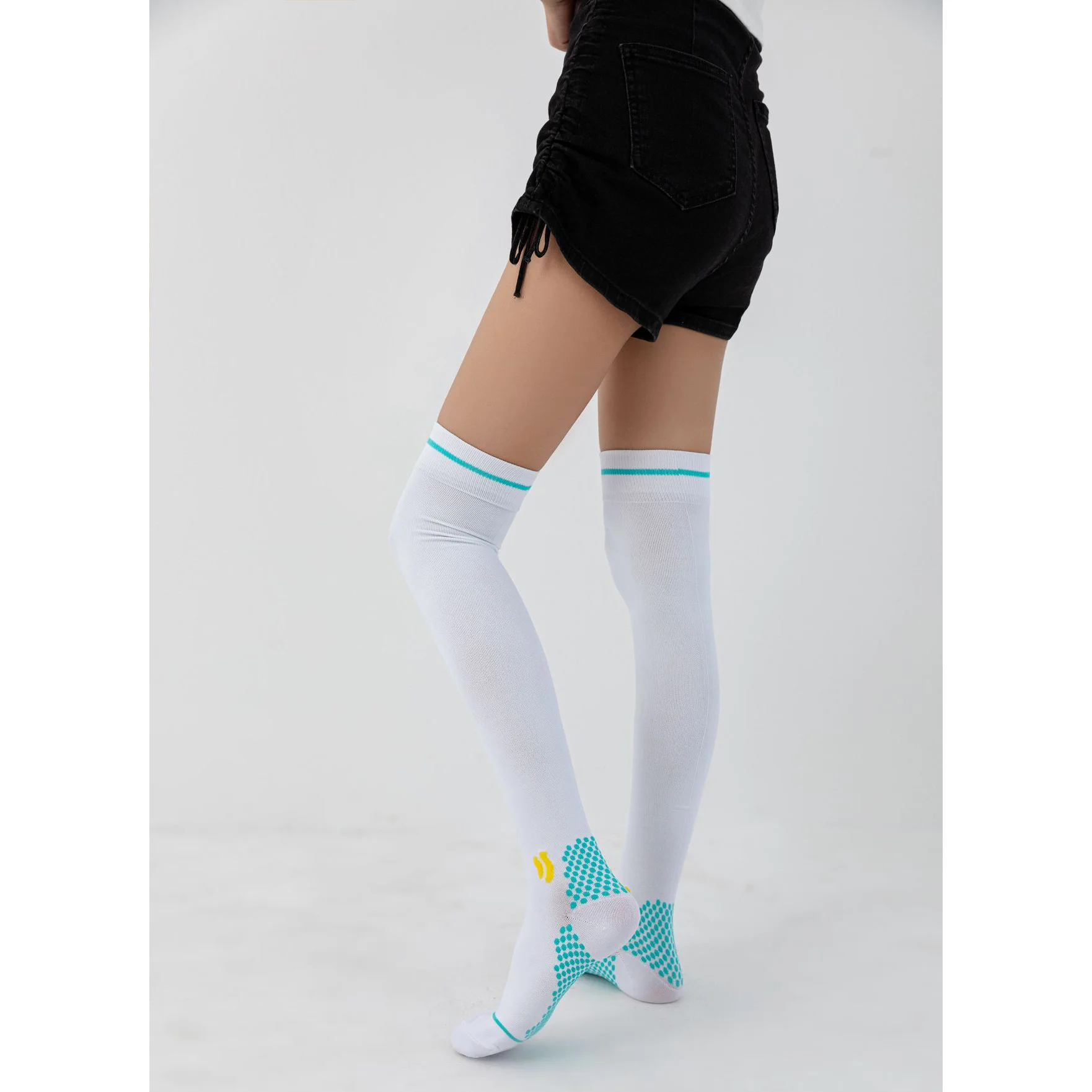 Compression Socks Knee High Running Varicose Veins Socks Men Sports Socks Cycling Basketball Football Medical Women Long Socks