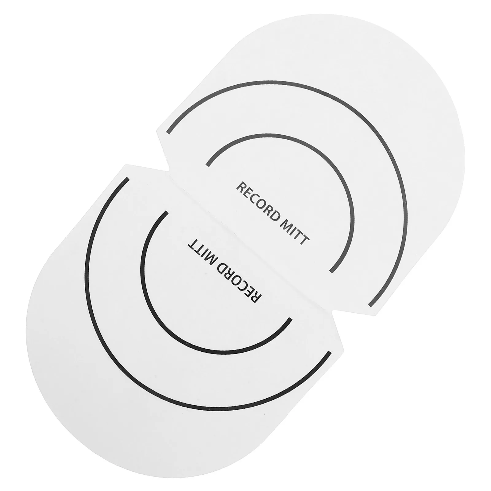 

Black Vinyl Record Cleaning Mitt Anti Static Gripper For Dust Removal Noise Reduction Universal Turntable Mat Dj Equipment