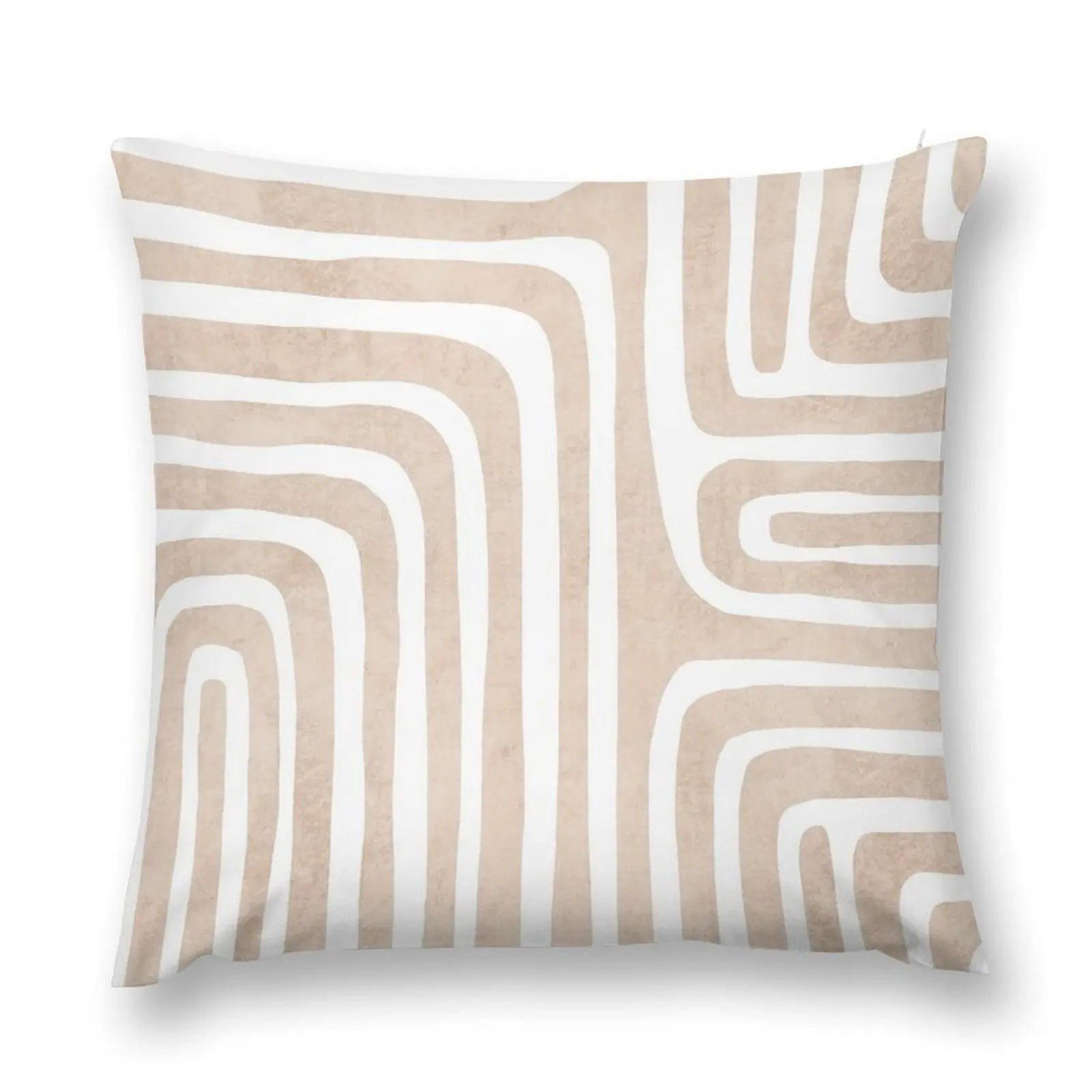 

Neutral geometric line art pattern Throw Pillow autumn pillowcase Covers For Sofas Custom Cushion Elastic Cover For Sofa pillow