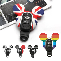 Car Key Case Cover Chain Miky Styling Key Protector Decoration For BMW Mini Cooper S JCW One F54 F55 F56 F57 F60 Car Accessories