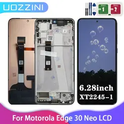 6.28'' For Motorola Edge 30 Neo LCD XT2245-1 LCD Touch Screen Digitizer Assembly For Moto Edge30 Neo Display Parts