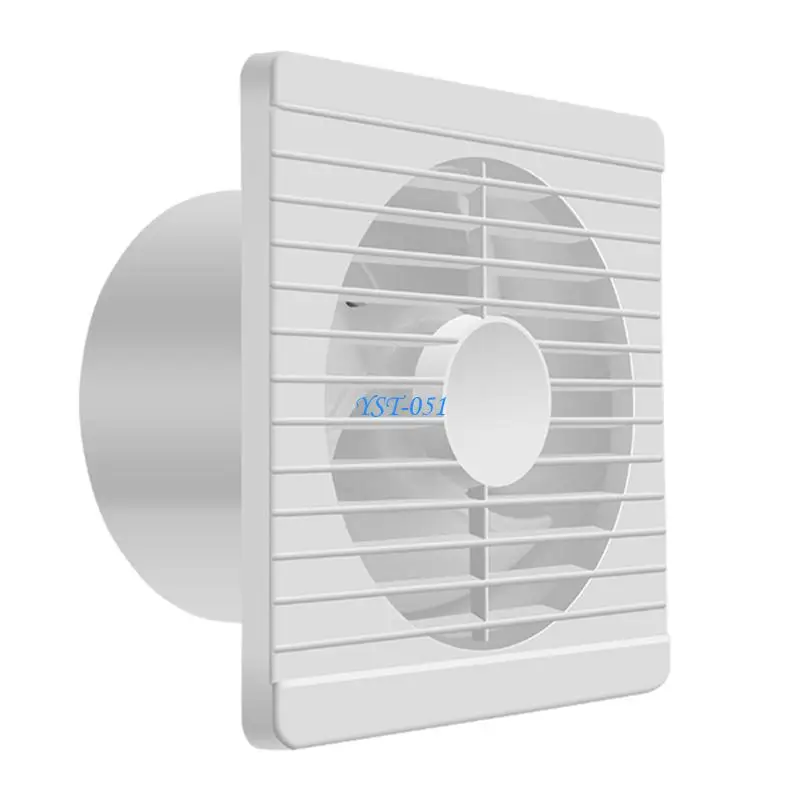 E15A Ventilador ventilación detección humedad Pequeño 4 pulgadas Sistema escape baño tranquilo Flujos a