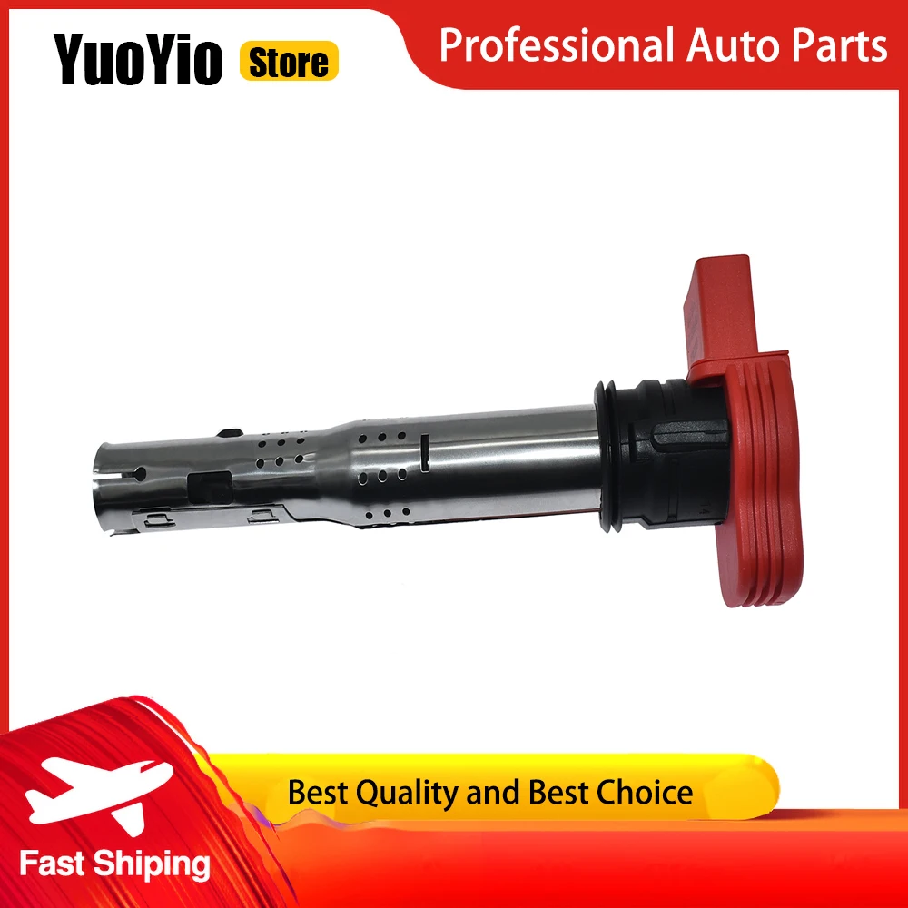 YuoYio 1Pcs Ignition Coil 06F905115H For Audi A4 allroad Quattro A5 Quattro Q3 Quattro Q5 RS5 Volkswagen Beetle Eos Jetta