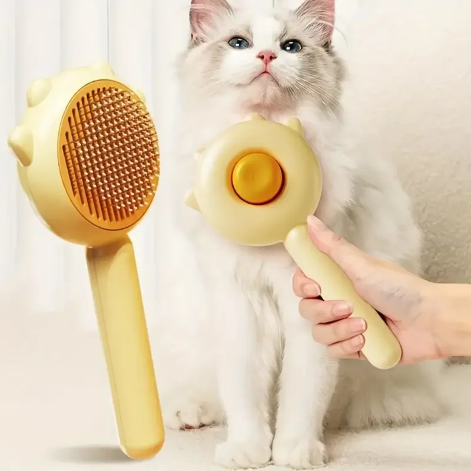 Cat Comb Massage Pet Magic Combs Hair Removal Cat And Dog  Needle Brush Pets Grooming Cleaning Supplies Scratcher