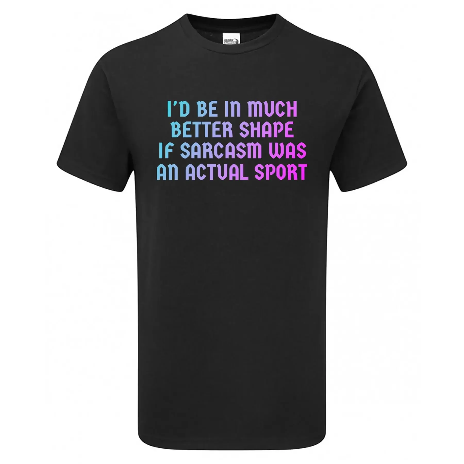 

IF SARCASM WAS A SPORT Мужская женская футболка Образленная комедия Забавная шутка Веселая