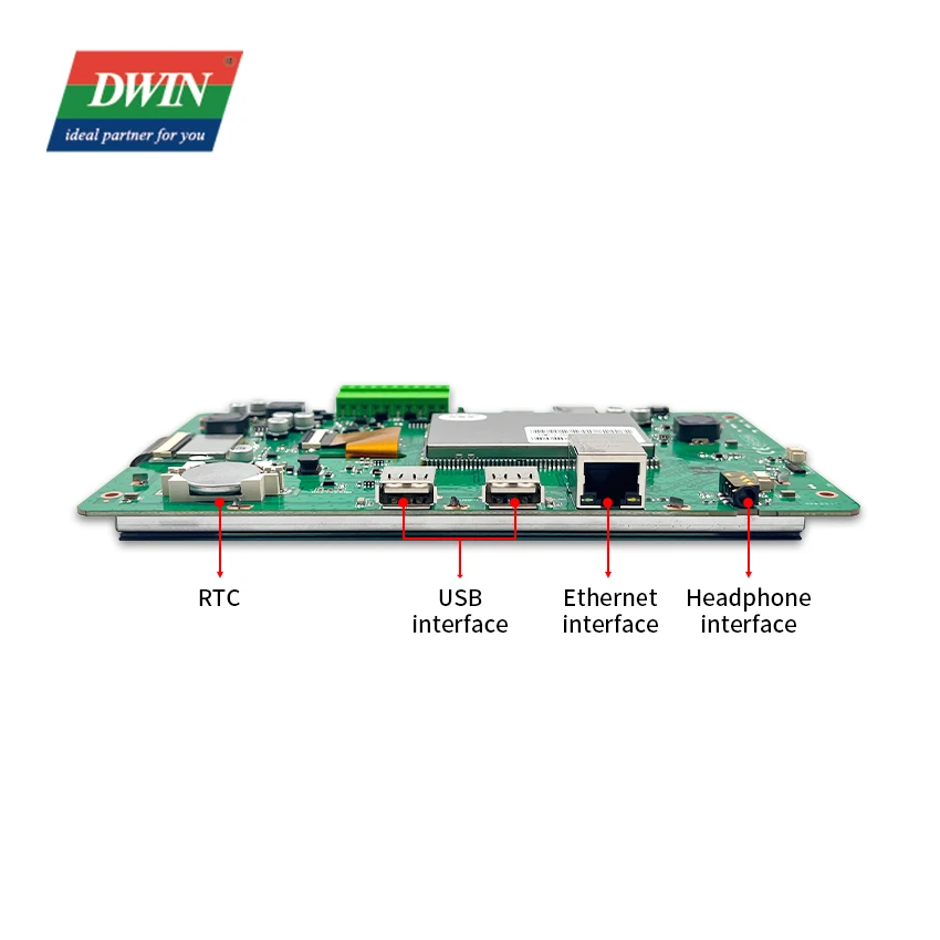 2026 DWIN 7 Inch 1280x800 TFT LCD Display Module Debian Linux Base Develop Board Screen RK3566 Touch Tablet LCD Panel