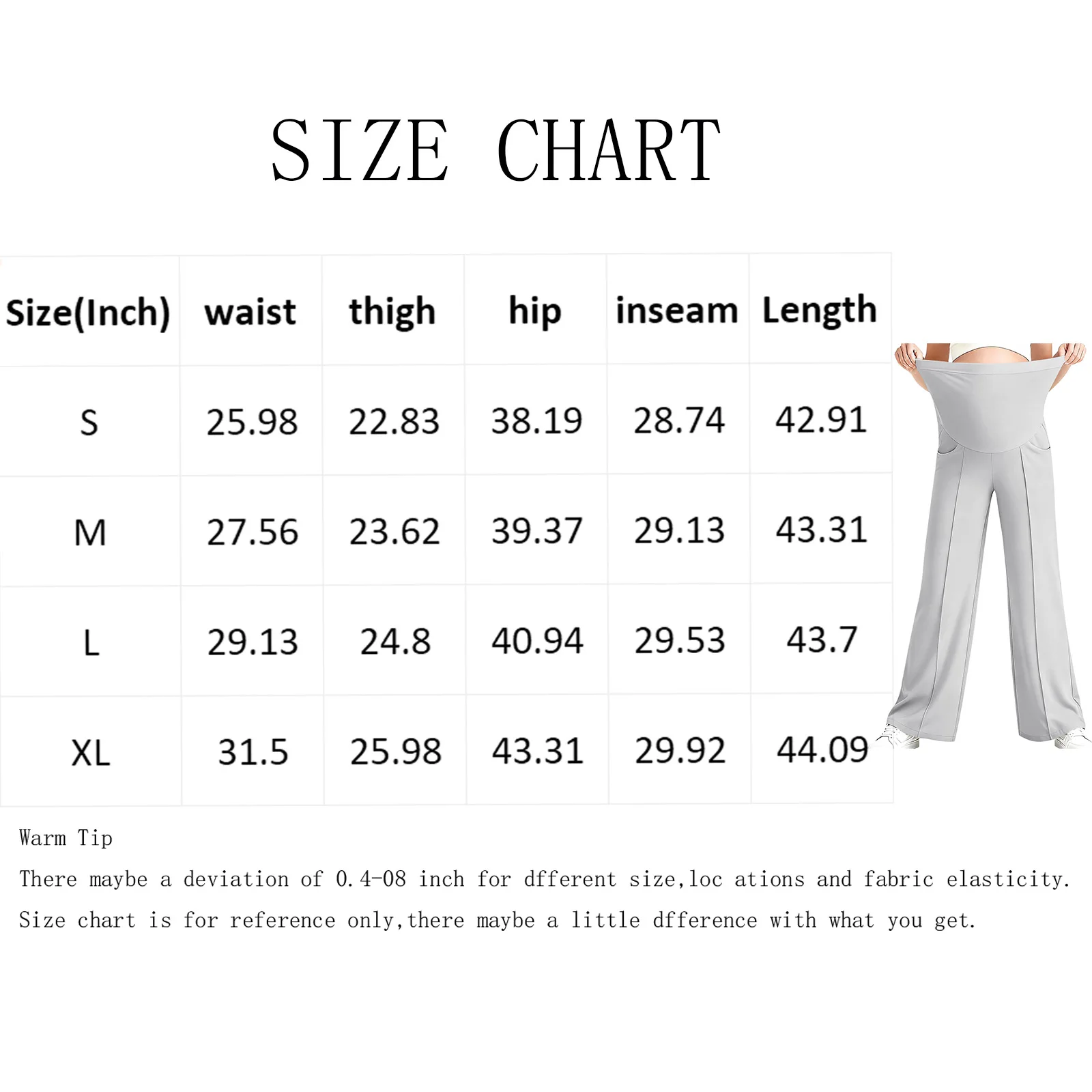 السراويل اليوغا الأمومة مرونة العمل عارضة البطن جيب واسعة الساق السراويل النساء الحوامل بلون اليوغا السراويل
