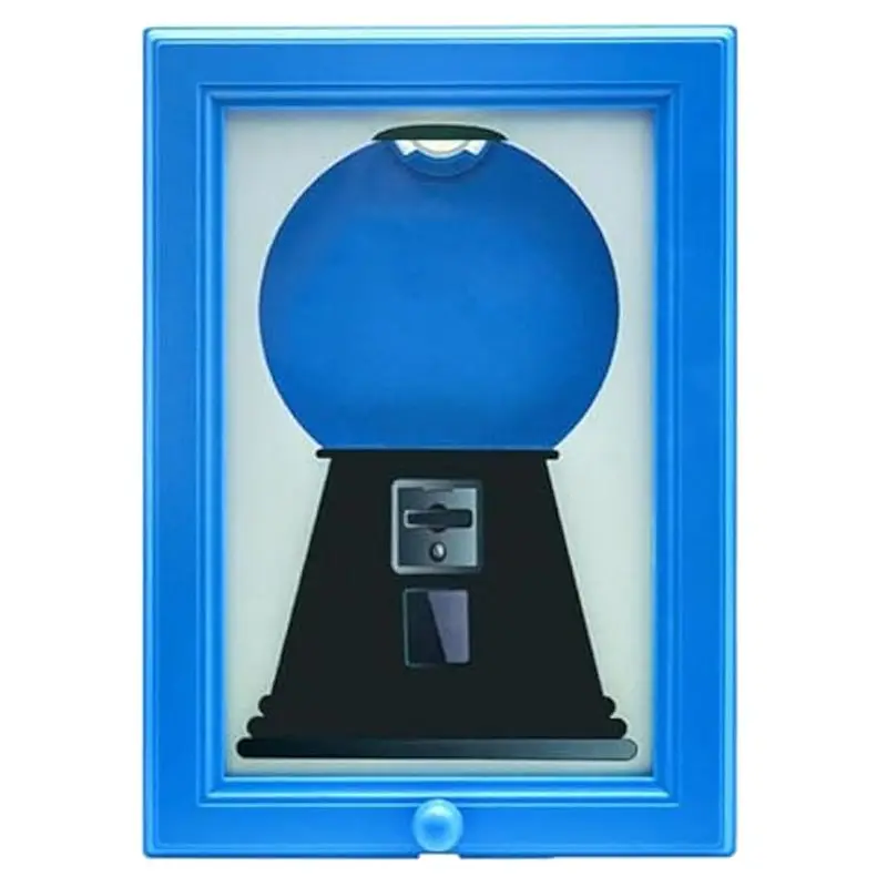 SYW-Candy Dispenser Candy Dispenser Picture Frame For Desk Countertop Kids Snack Spinner Picture Frame Display