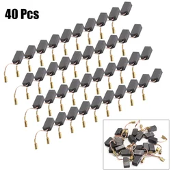 40Pcs 14*8*6mm Carbon Brush For For Bosch Angle Grinder Electric Hammer Drill Power Tool