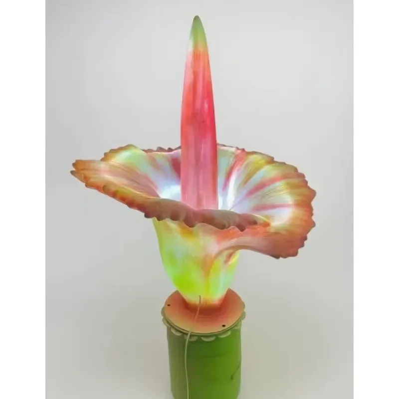 High Quality Artificial Flower Lighting Sculpture for Indoor Outdoor Party Shopping Center Hotel Garden Landscape Decoration