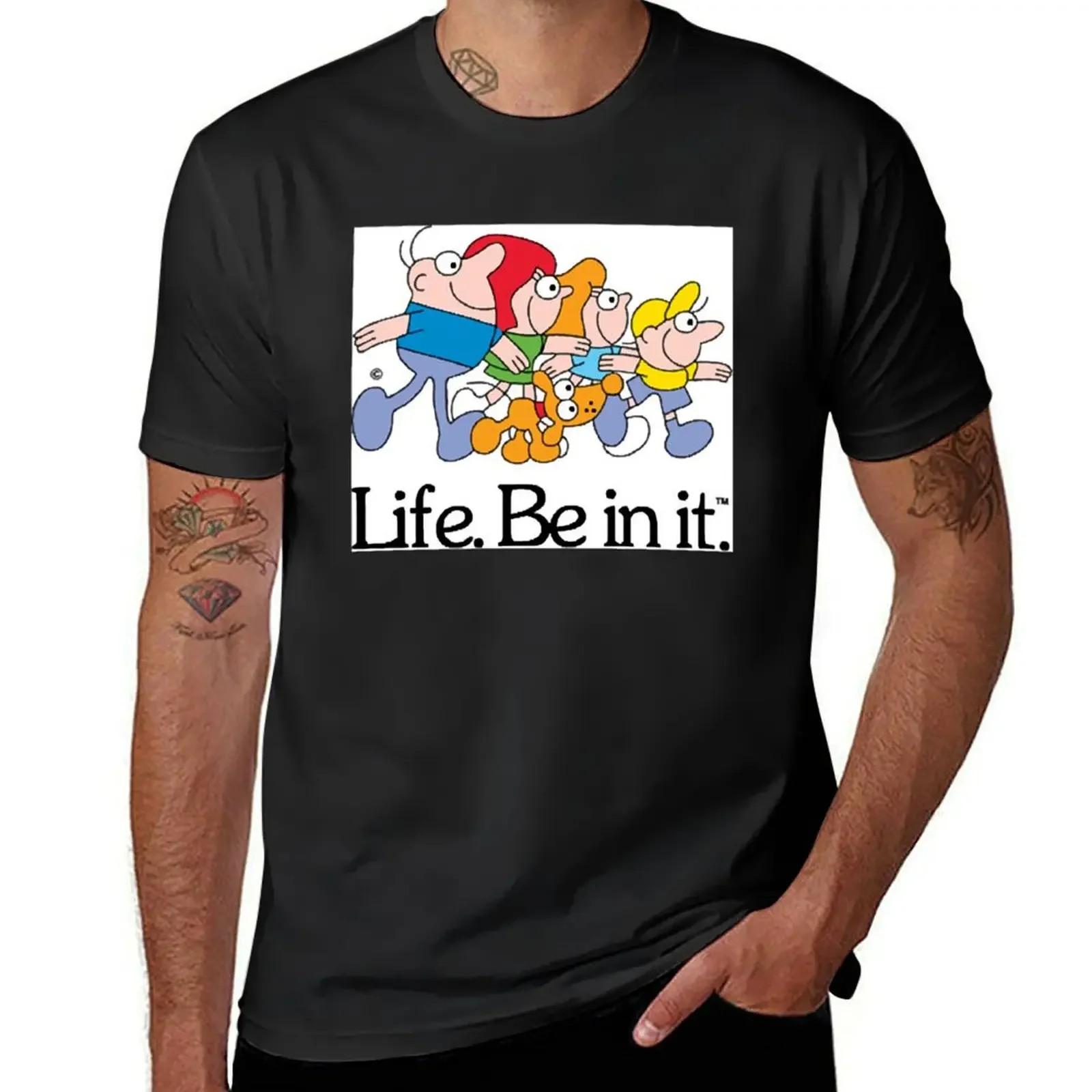 Life. Be in it. Classic Aussie Ads For Fans T-Shirt customs oversized graphic tee men t shirt