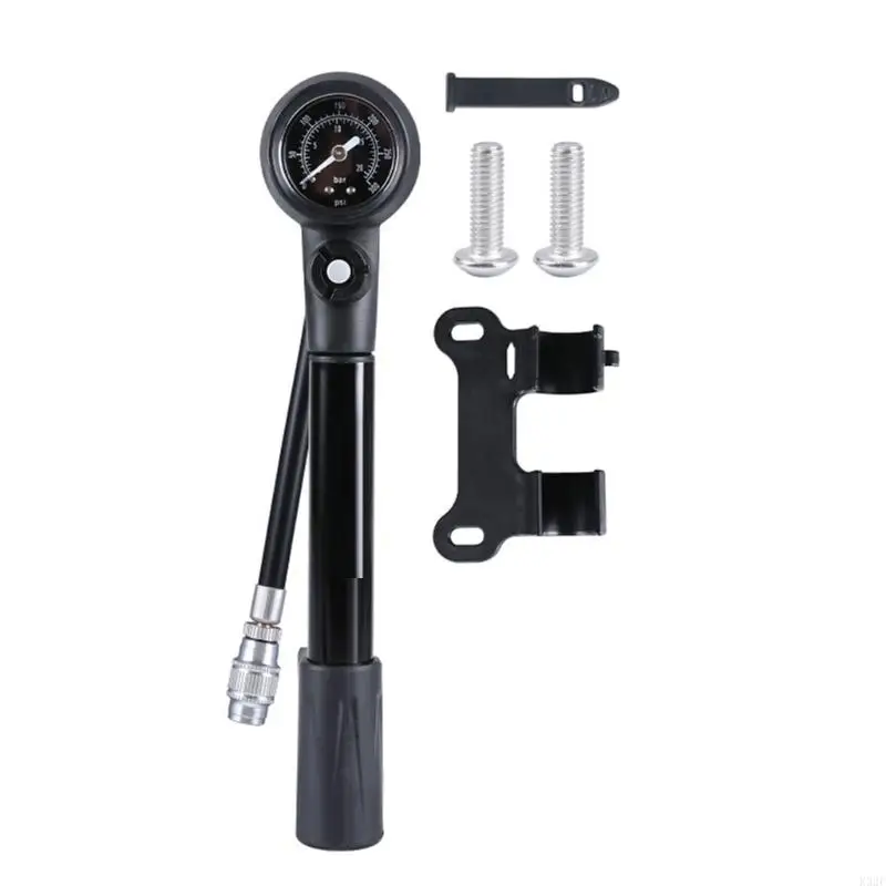

2025 New High Pressures Bicycles Pumps Portables Bike Tire Inflator Bicycles Floor Pumps for Sport Gear Inflatable Toy