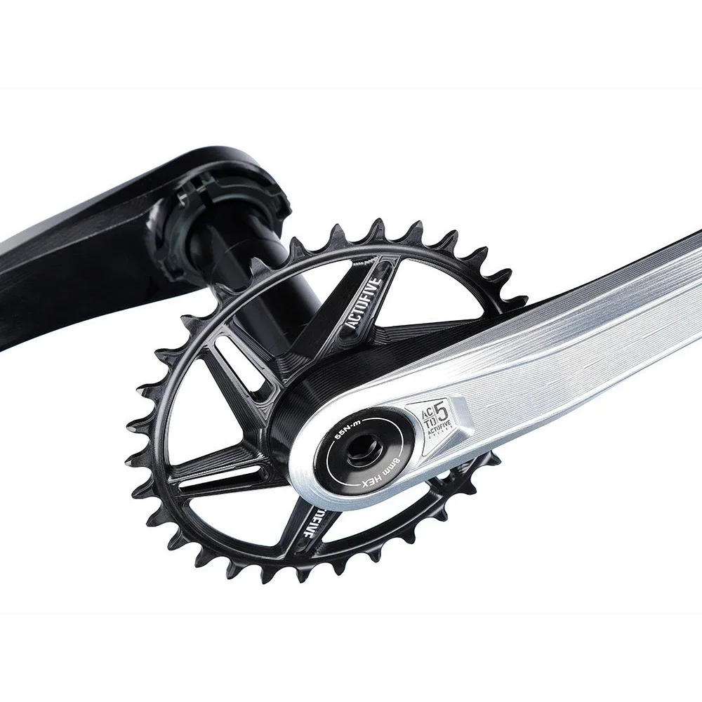 ACTOFIVE MTB CRANKSET CX Gravel Bicycle Hollow Glue Bike Crank CNC 7075-T6 for Sram DUB Spindle with 32t Chainring