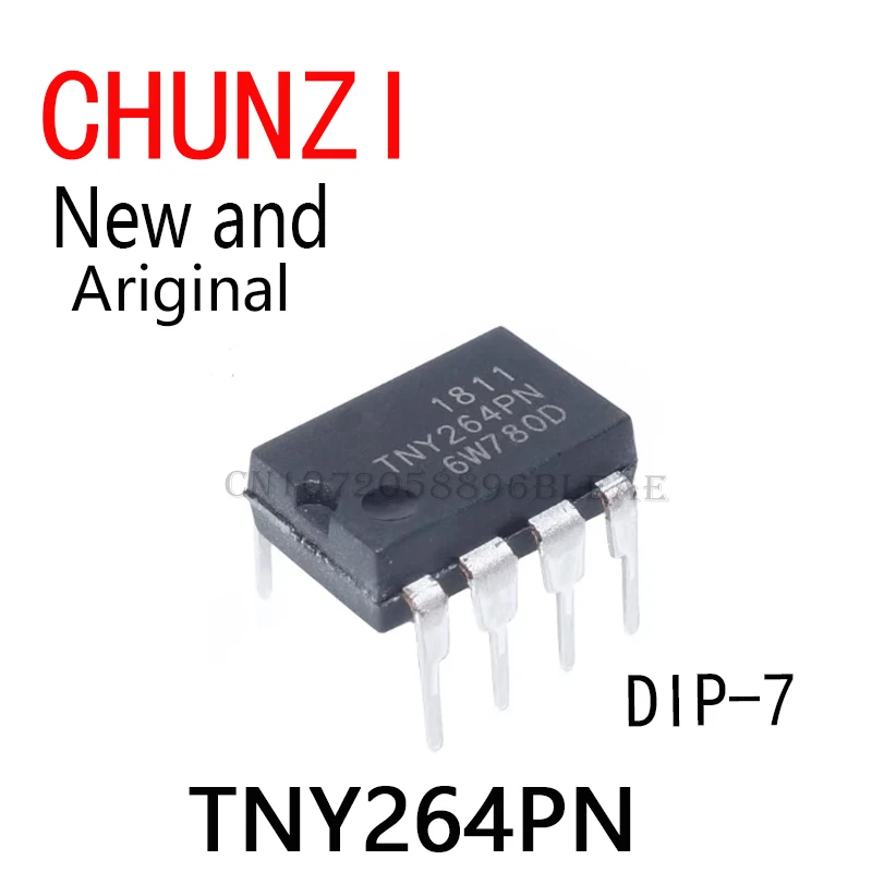 10PCS New and Original IC 264PN TNY264 TNY264P DIP-7 TNY264PN