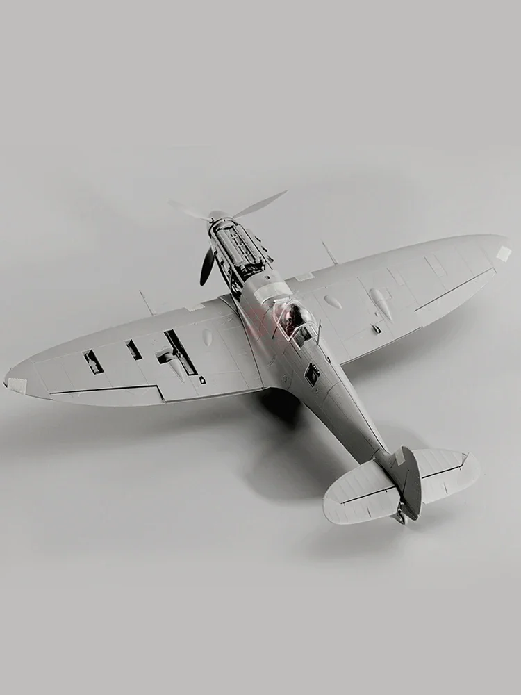 Border Assembly Aircraft Model Kit BF-004 1/35 Spitfire Fighter with detailed internal structure