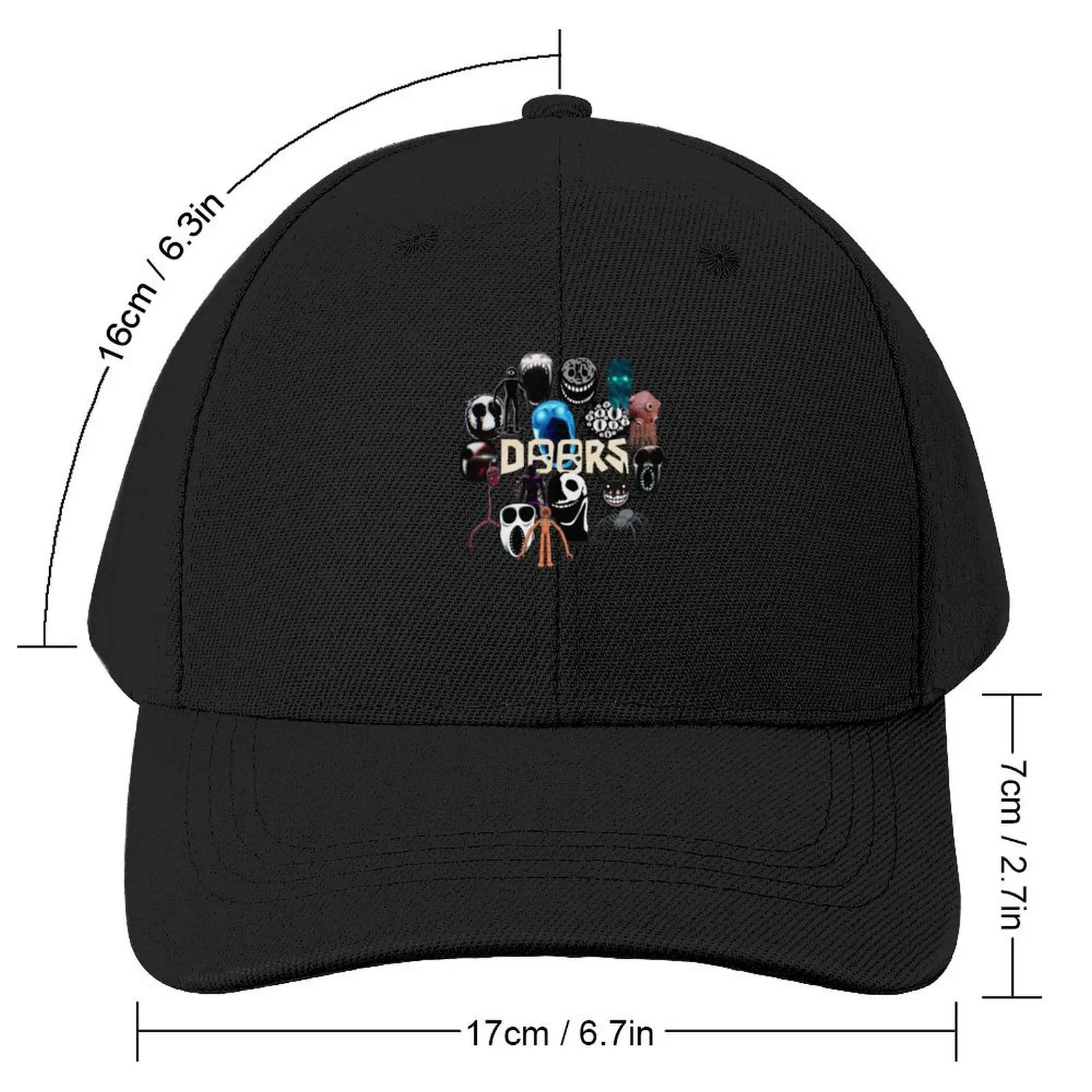 Doors Entities Everywhere Baseball Cap Designer Hat Beach Outing Golf Women Men's