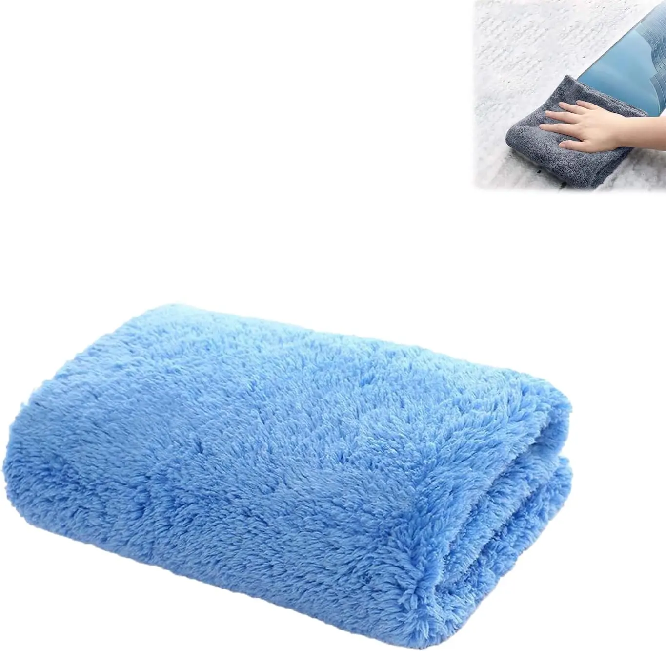 Thickened Absorbent Microfiber Cleaning Towel for Car Microfiber Cleaning Cloth Multipurpose Car Cloth Cleaning Towels,  Absorbe