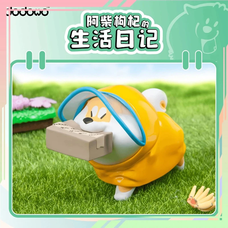 

New Genuine Shiba Inu Life Diary Series Blind Box Collection Model Cute Anime Figure Doll Mystery Box Decoration Birthday Toy