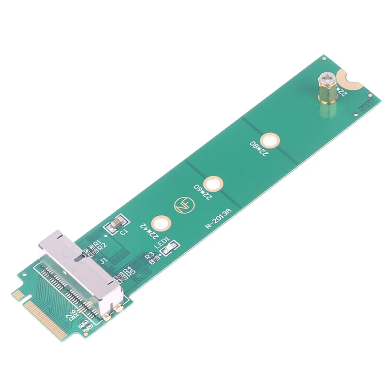 High Quality For MacBook Air Pro 12+16 Pins SSD To M.2 Key M (NGFF) PCI-e Adapter Converter Card For PC Computer Accessories C26