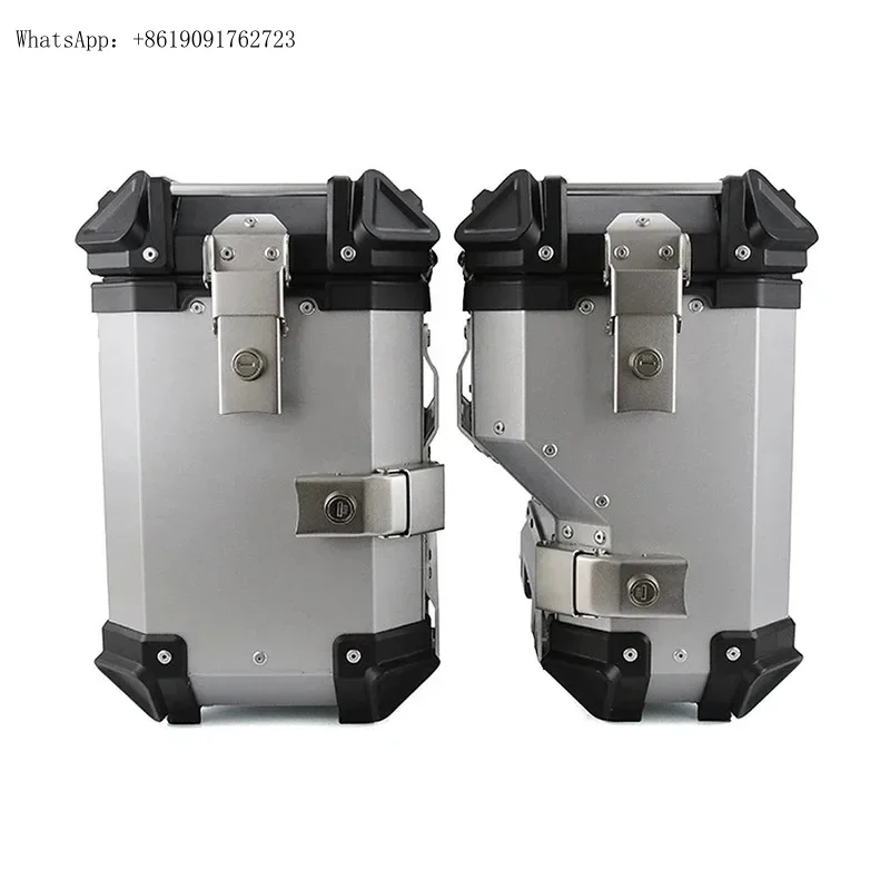 

Factory Hot Selling Motorcycle Side Box For Benelli TRK502X Aluminum 35L Lage Storage Case Motorcycle Saddlebag For R1200GS R12
