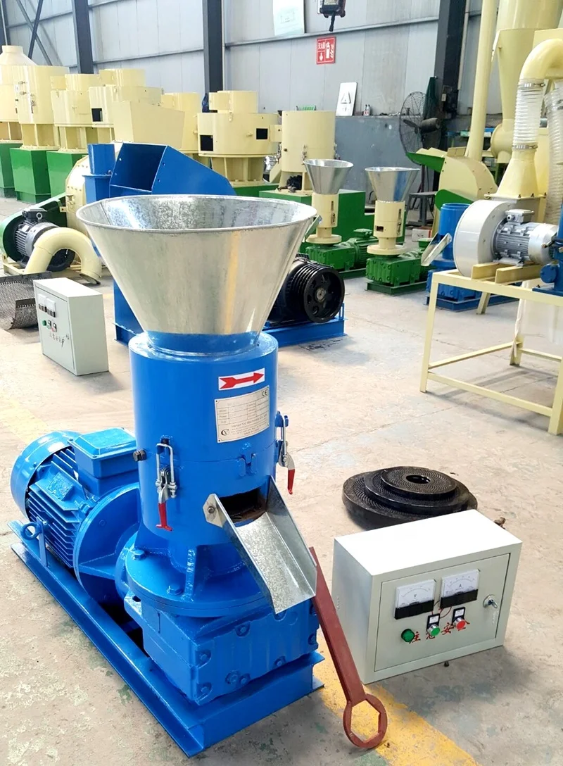 Efficient mini animal feed pellet machine