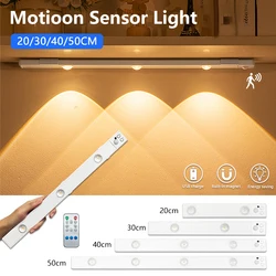 LED Night Light Wireless Motion Sensor Light Under Cabinet Light USB Rechargeable led Lights Kitchen Bedroom Decoration Wardrobe