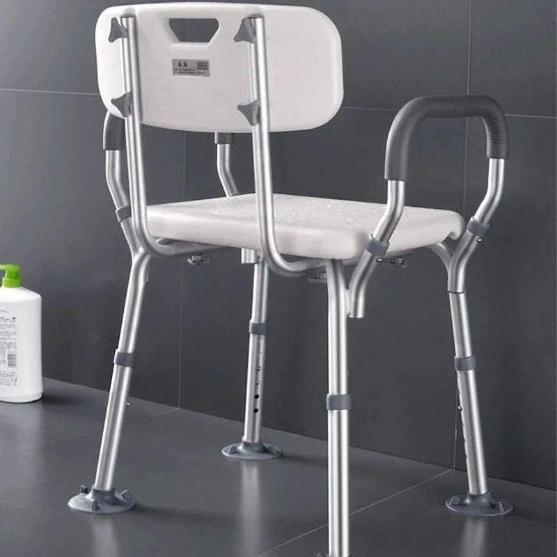 Multi-Functional Solid Bath Chair Foldable Toilet For The Elderly Bathroom Shower Shower Stool Maternity Indoor Bath Chair