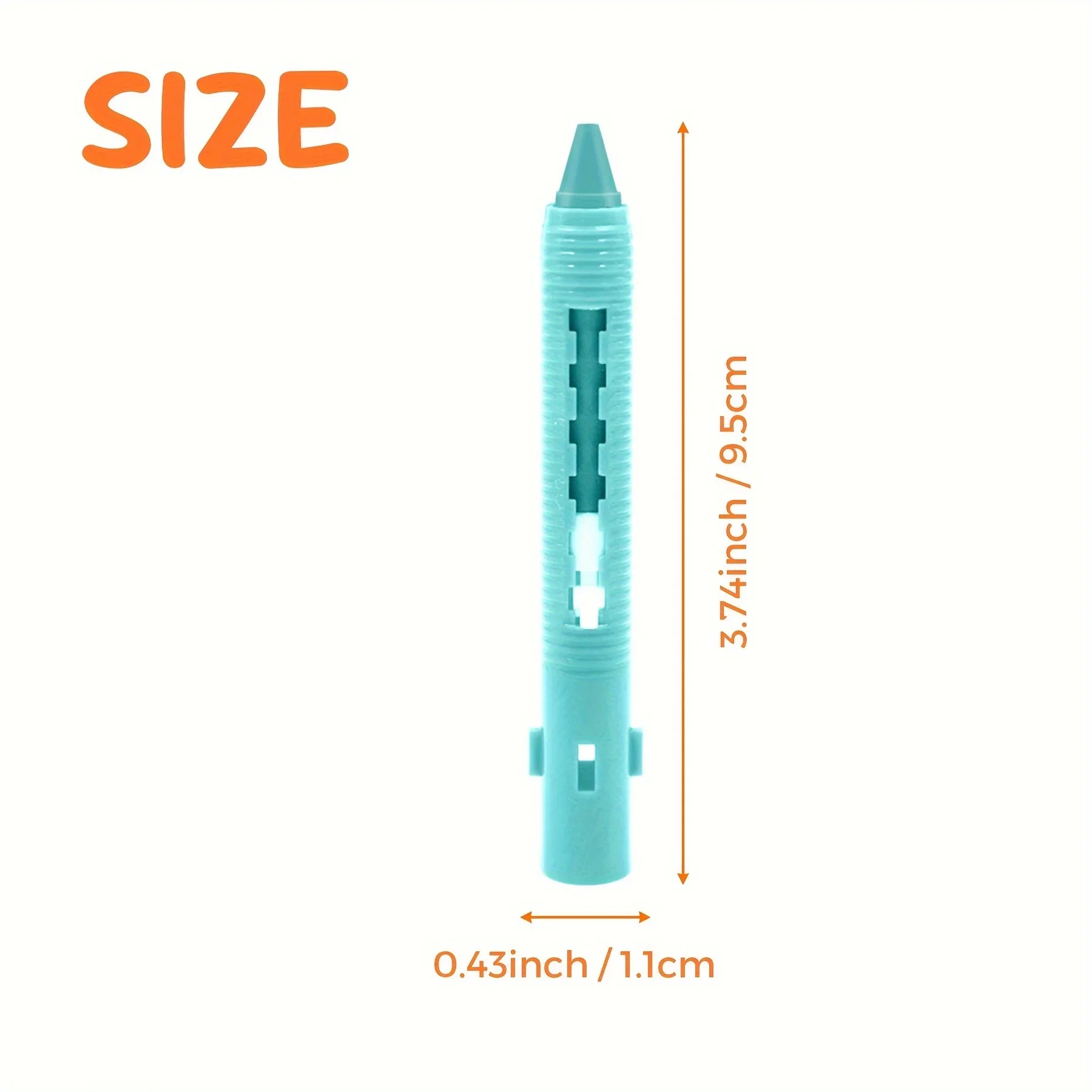 مجموعة أقلام تلوين حمام قابلة للغسل - علامات حوض استحمام ملونة وسهلة التنظيف للشباب، فن الحرف اليدوية الممتعة للاستحمام #5