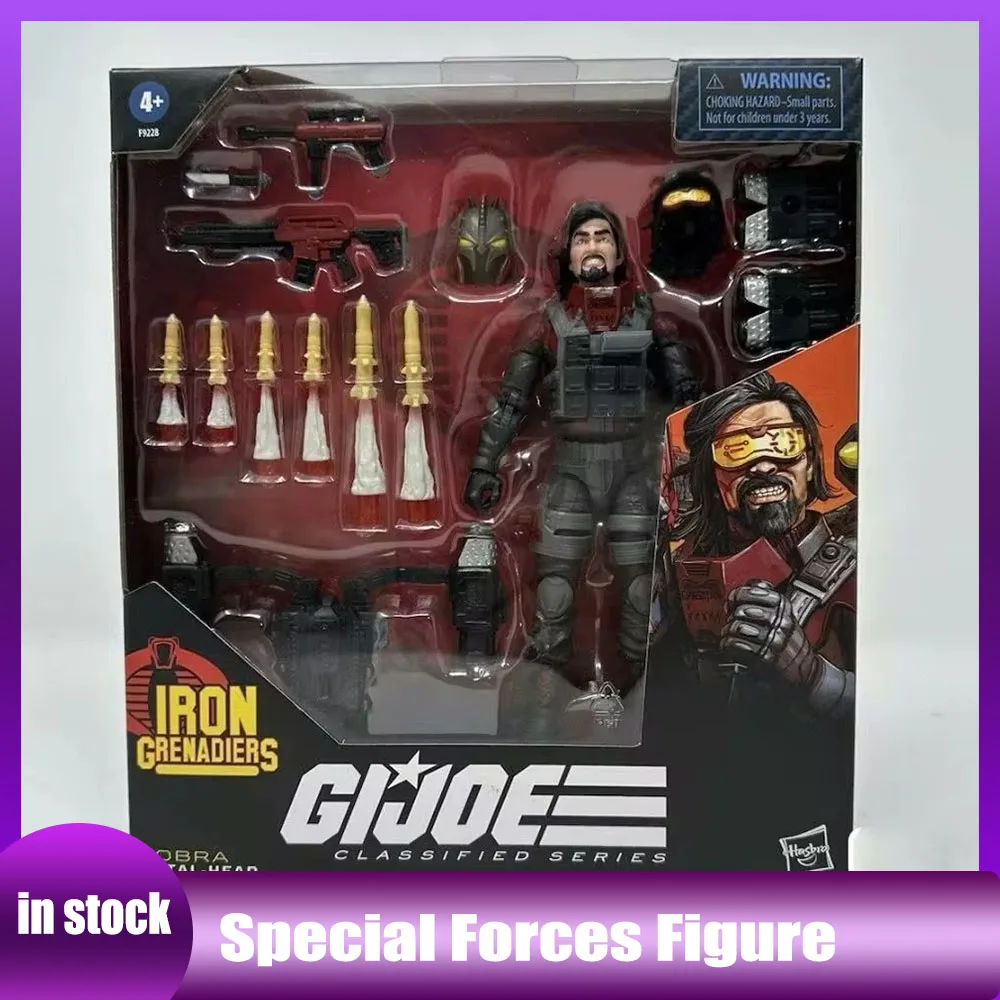 

In Stock G.I. Joe Special Forces Figure Mutt And The Military Dog Junkyard Cobra Iron Guard Metal Head Action Figure Toy Gifts