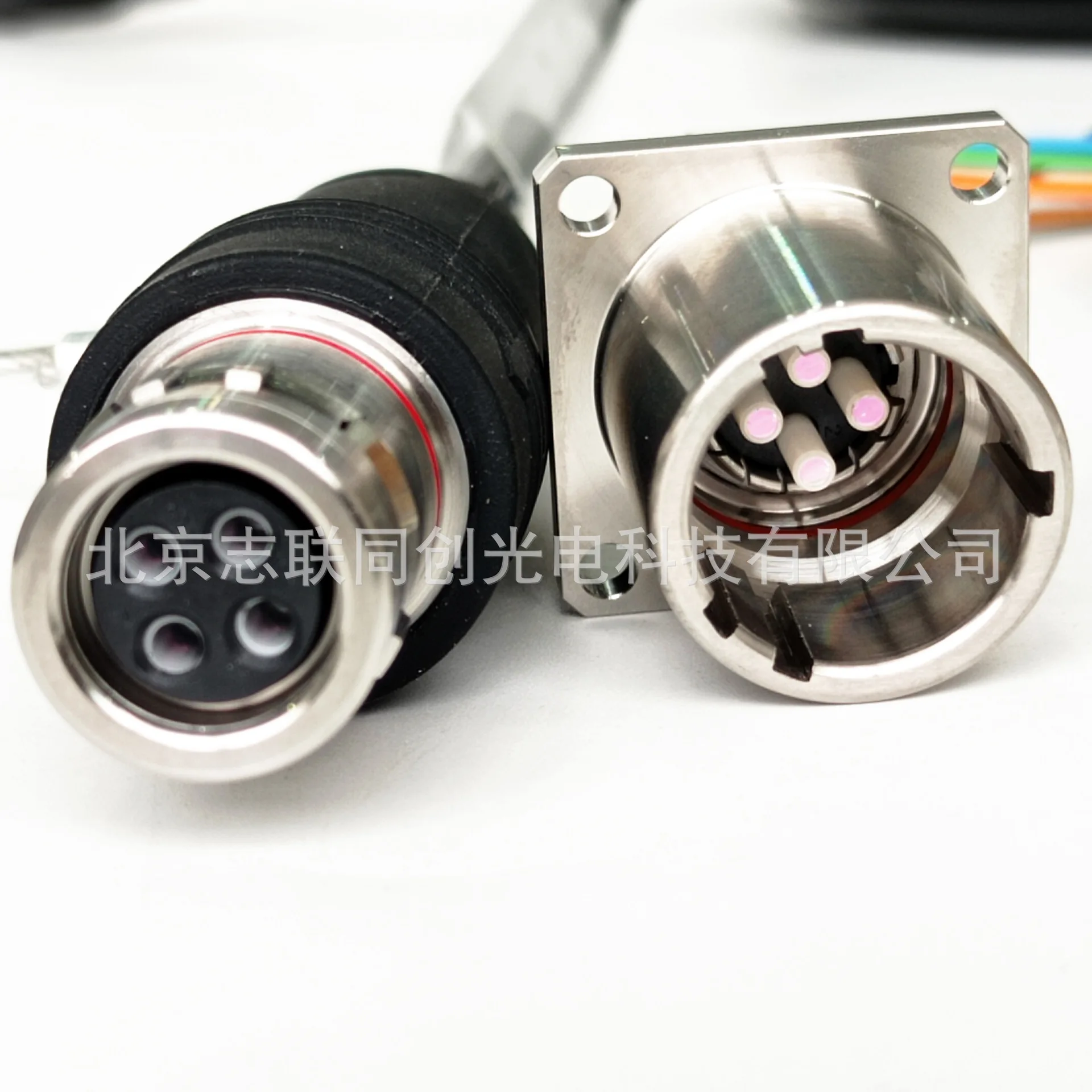 TELINK optical composite cable assembly QEB beam expansion connector medical connection assembly