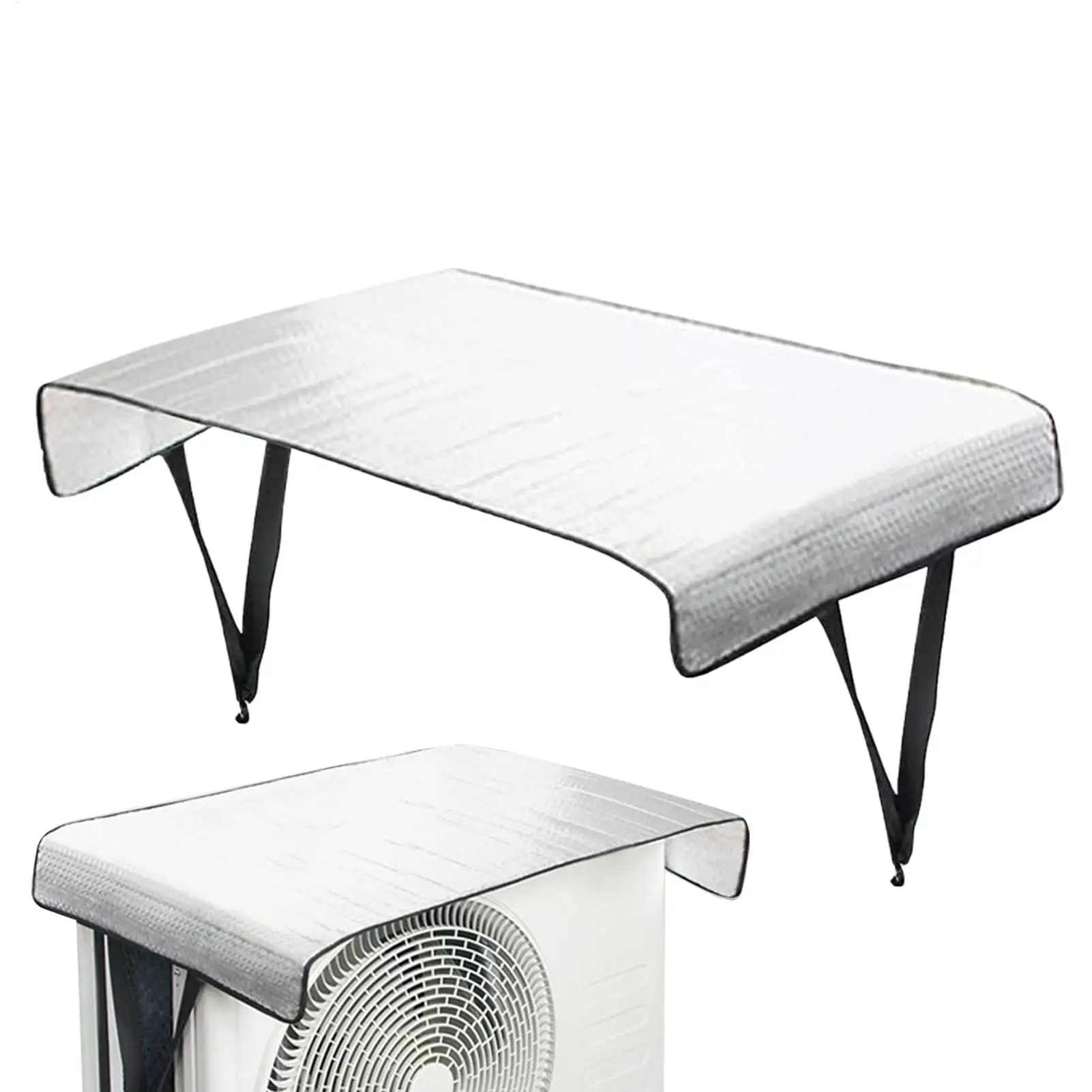 Outdoor Air Conditioner Cover Air Conditioning Waterproof Cover Outdoor AC Dustproof Accessories for Summer Heat Protection