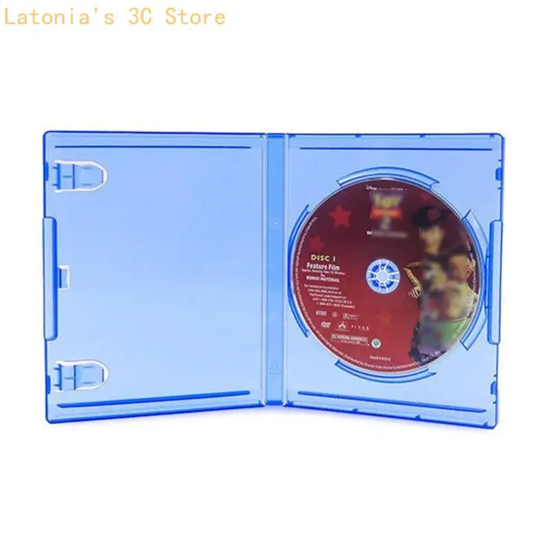 Blau CD-Discs Lagerung Halterung Halter für Spiel Zubehör für Spiele Disk Abdeckung für Fall Ersetzen X3UB – Detail 8
