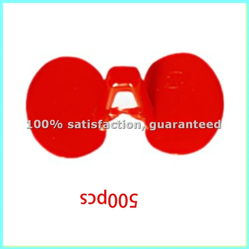 

500 шт. защитных очков для кур от переползания клювом, очки для кур, фазанов, птицы, противозащитные очки-блайндеры AD23