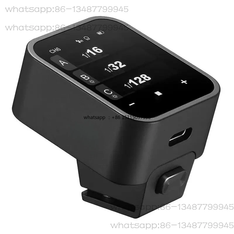 Godox X3 TTL HSS 2.4G wireless flash triggered OLED touch screen transmitter for fast charging of film