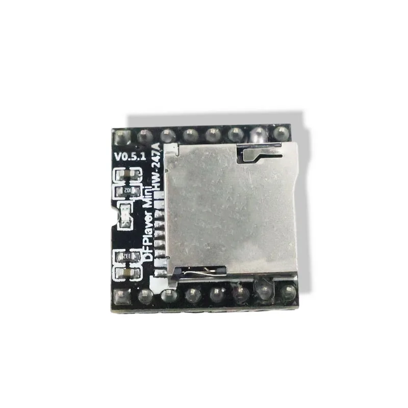 DFPlayer Mini MP3 Player Module V3.0 16P TF Card U Disk Mini MP3 DF Player Audio Voice Module Board For Arduino U Disk Mini MP3
