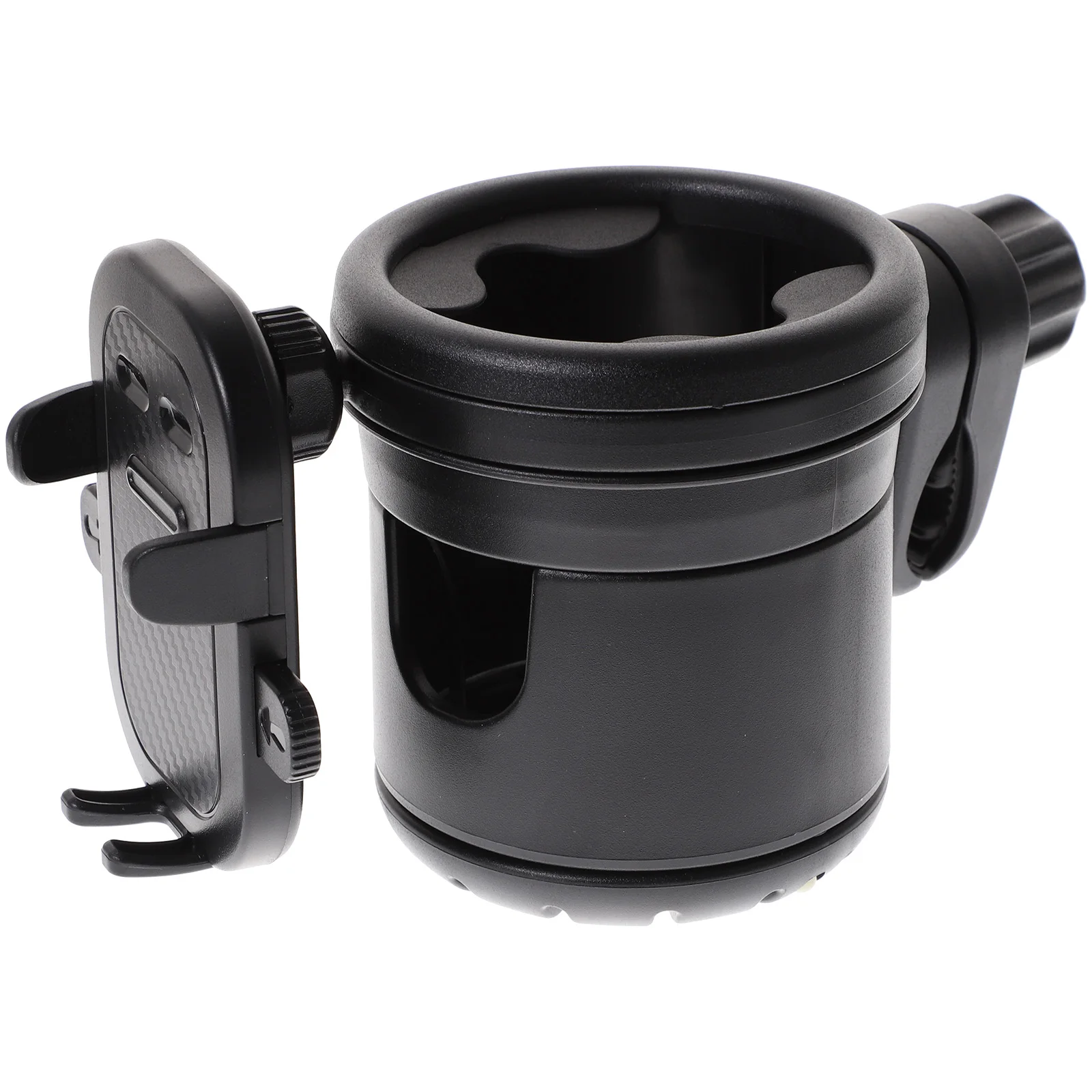 

Bottle Holder Cup Phone Wheelchair Accessories Black Walker Stroller ganizer Attachment Durable Practical Secure Coffee