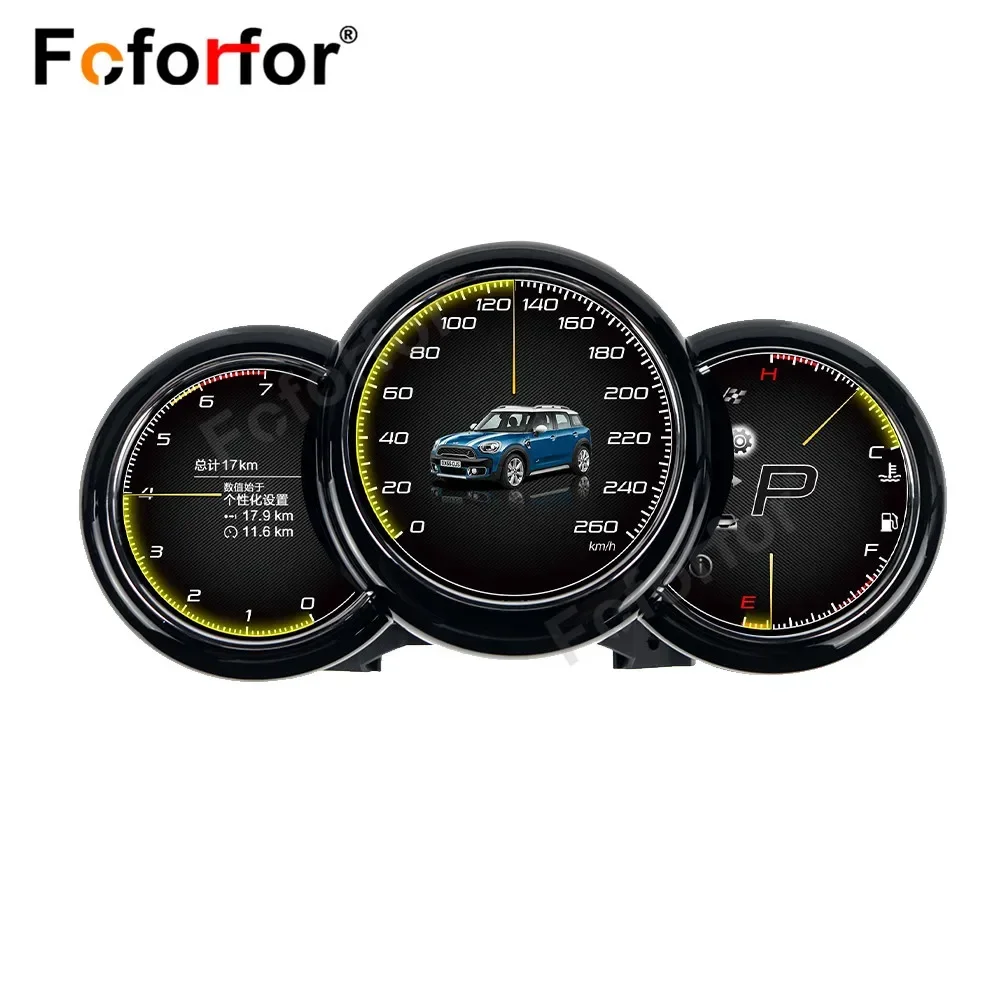 2026 Digital Cluster For Mini Cooper 2014-2023 Virtual Cockpit Speed Meter Dashboard instrument