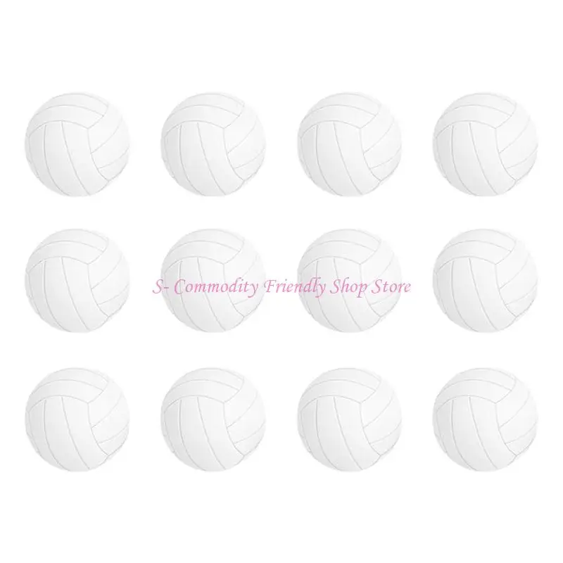 85AE 12 stuks miniatuur schuimstressballen knijpspeelgoed voor kinderen en volwassenen Multifunctioneel antistressspeelgoed voor