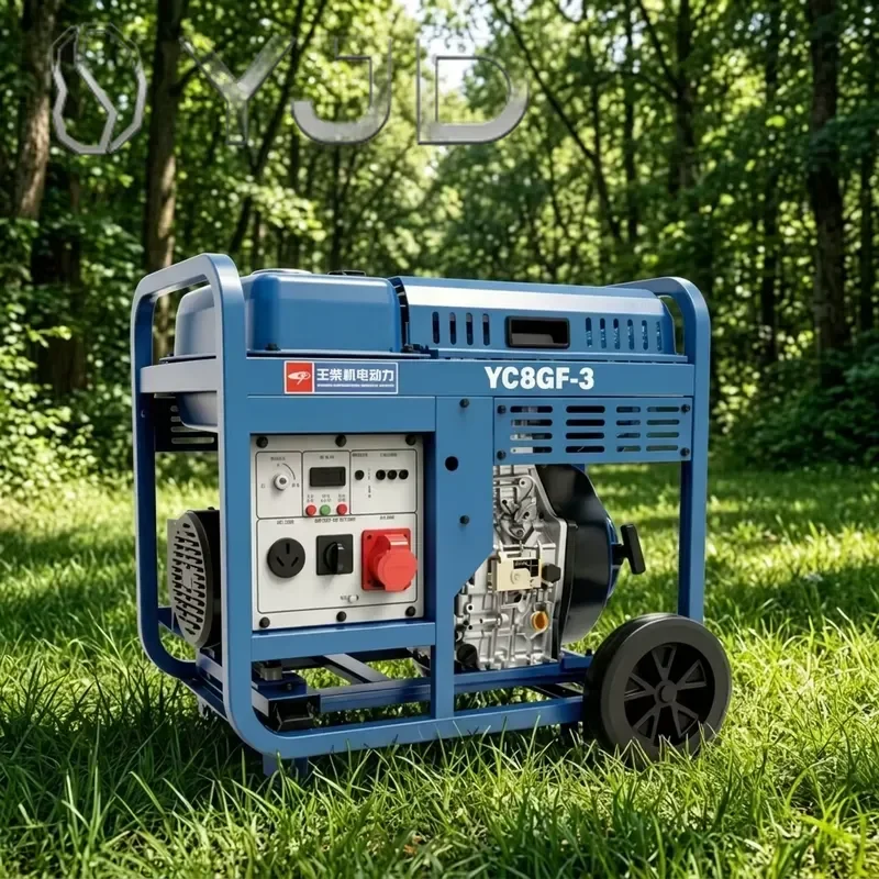 YJD Yuchai Portable Diesel Generator 2.8KW 3.2KW 24V DC Electric Start Silent Type Open Frame ATS Remote Control
