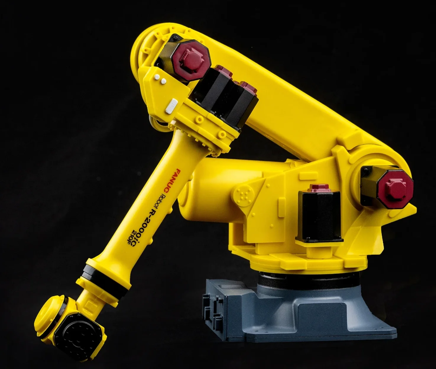 Obrázek 5: Materiál manipulaci robotické ruka s nestandartní konec záchytnou anebo vacuum sání pro logistika