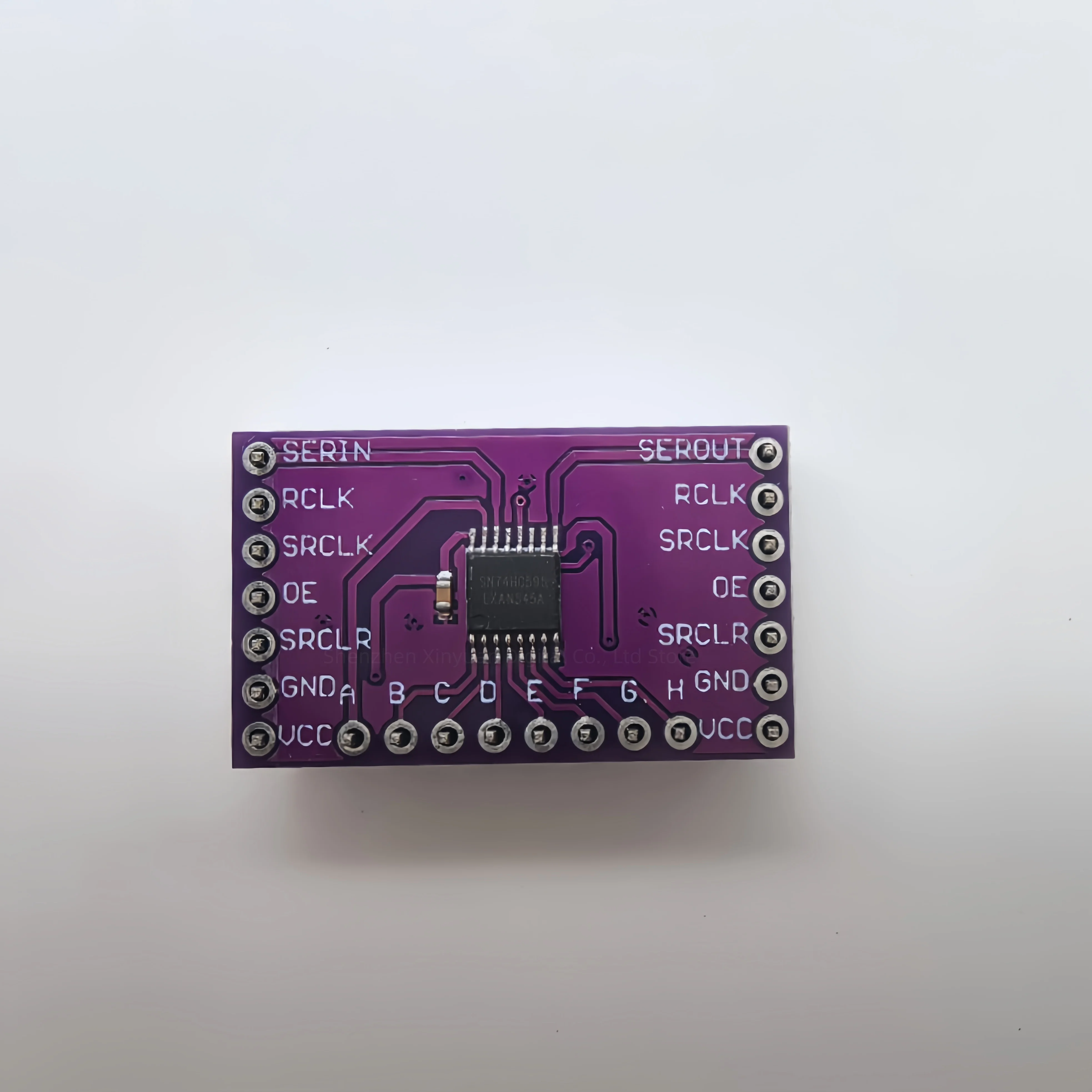 SN74HC595 2V~6V 8-Bit Serial-In Parallel-Out Shift Register Breakout Module for MCU LED Display