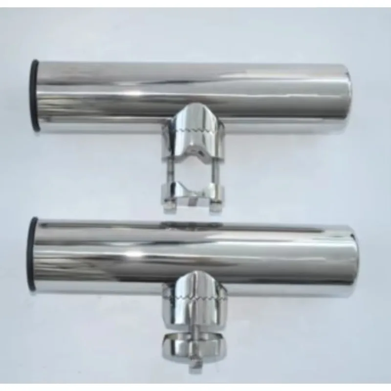 304 Stainless Steel Rust & Water Resistant Fishing Rod Holder with Lifetime Warranty for Boat/Rail Mount Angling
