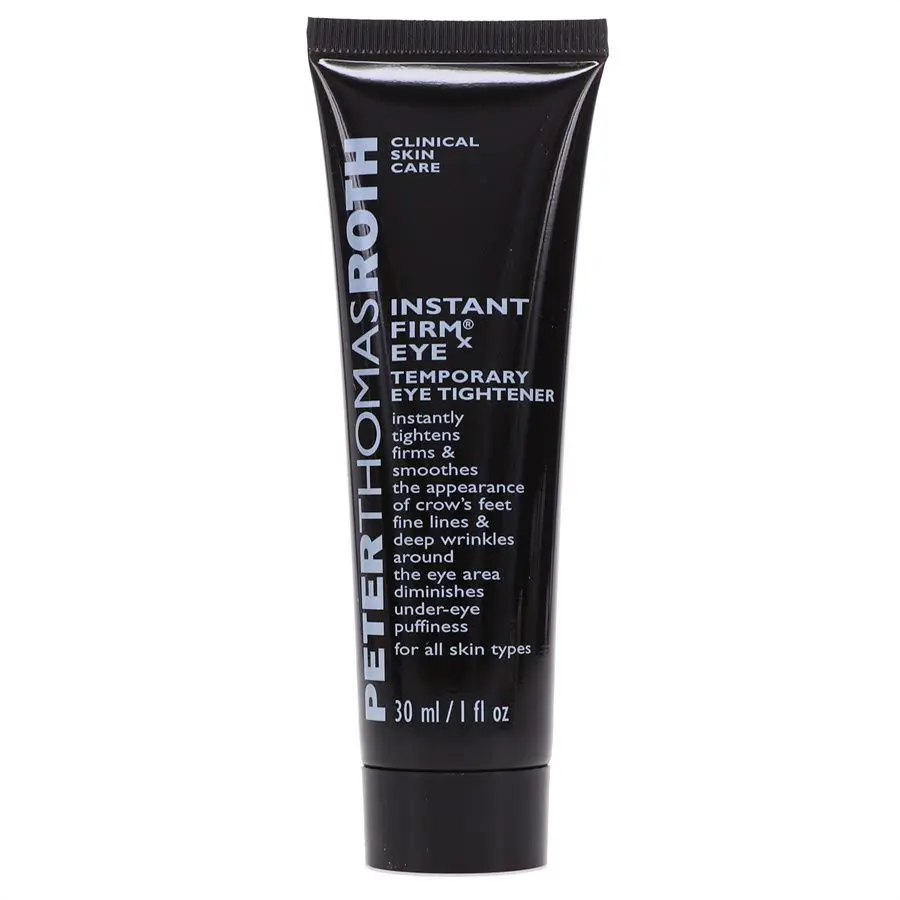 Crema para Ojos Peter Thomas Roth, Tensor facial temporal FIRMx instantáneo, suaviza el aspecto de líneas finas, arrugas profundas, poros, 30ml