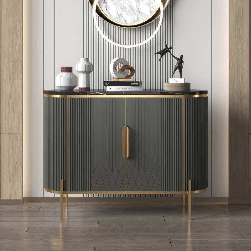 

Легкий роскошный дверной шкаф, итальянский минималистичный прихожая, перегородка для обуви, размер квартиры, проход, американский боковой шкаф