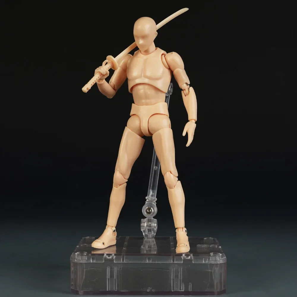 Skizze Zeichnen Männlicher Weiblicher Beweglicher Körper Kun Body Chan Gelenkschmerzen Anime Figur SHF Actionfigur Spielzeugmodell Zeichenpuppe – Detail 8