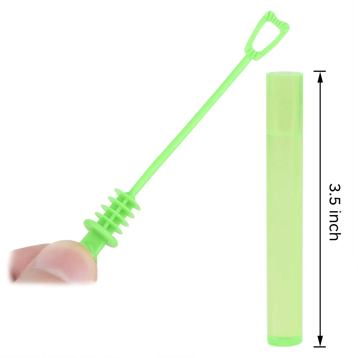JRing Mini Bubble Stick, segurando uma bolha para soprar água com bolhas, adequado para casamentos, batismo, aniversários e